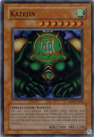 Kazejin MRD-EN026 card from Metal Raiders (Worldwide English)