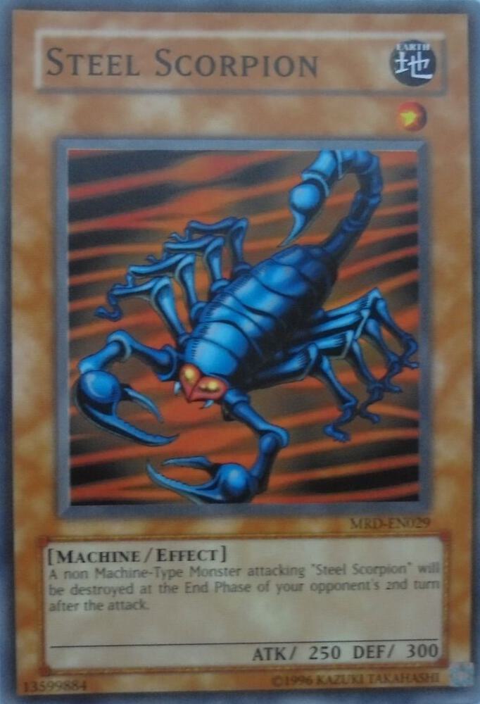 Steel Scorpion MRD-EN029 card from Metal Raiders (Worldwide English)