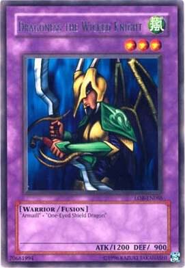 Dragoness the Wicked Knight LOB-EN086 card from Legend of Blue Eyes White Dragon (Worldwide English)