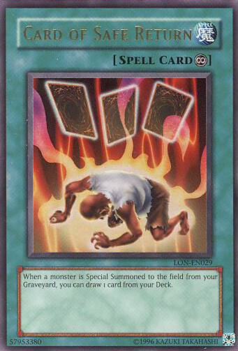 Card of Safe Return LON-EN029 card from Labyrinth of Nightmare (Worldwide English)