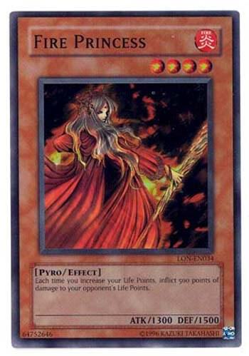 Fire Princess LON-EN034 card from Labyrinth of Nightmare (Worldwide English)