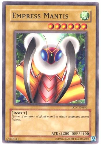 Empress Mantis LON-EN040 card from Labyrinth of Nightmare (Worldwide English)