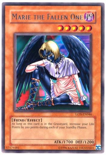 Marie the Fallen One LON-EN046 card from Labyrinth of Nightmare (Worldwide English)