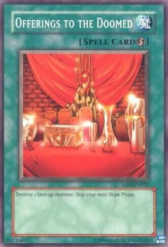 Offerings to the Doomed LON-EN051 card from Labyrinth of Nightmare (Worldwide English)