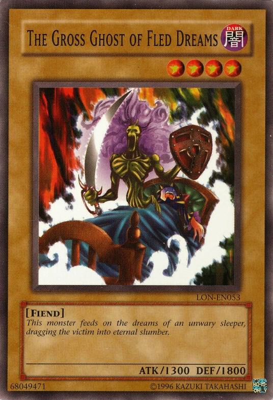 The Gross Ghost of Fled Dreams LON-EN053 card from Labyrinth of Nightmare (Worldwide English)