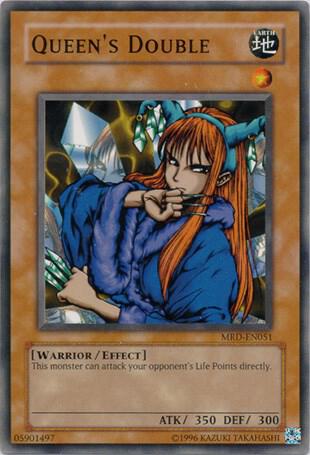 Queen's Double MRD-EN051 card from Metal Raiders (Worldwide English)