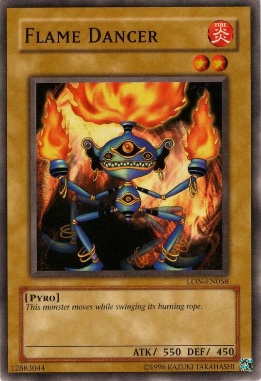 Flame Dancer LON-EN058 card from Labyrinth of Nightmare (Worldwide English)