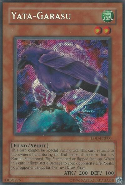 Yata-Garasu LOD-EN000 card from Legacy of Darkness (Worldwide English)