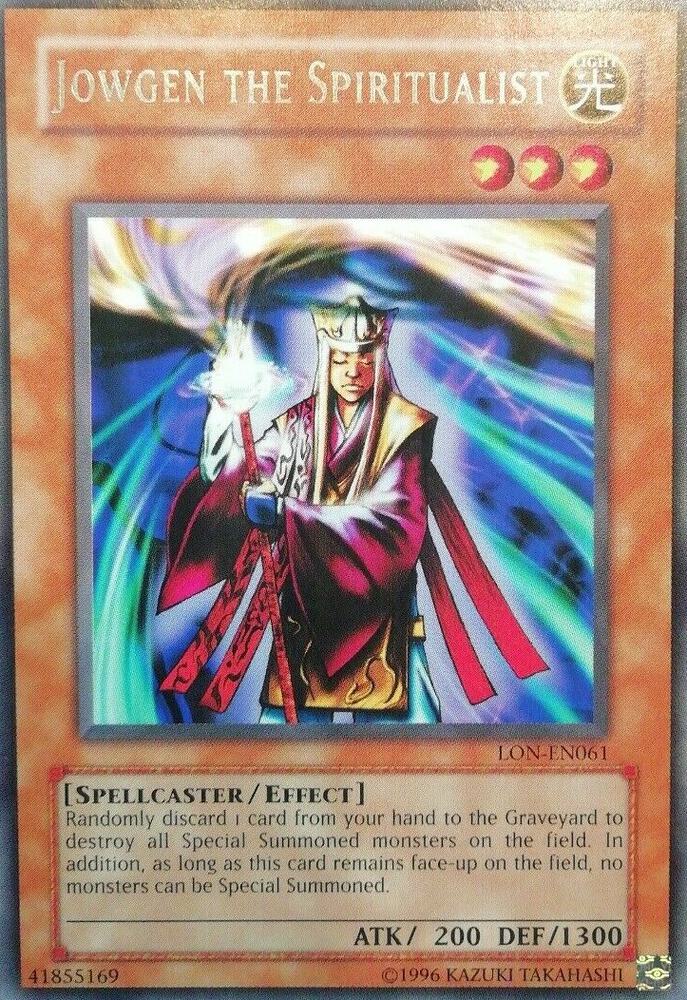 Jowgen the Spiritualist LON-EN061 card from Labyrinth of Nightmare (Worldwide English)
