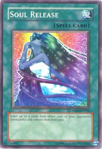 Soul Release MRD-EN058 card from Metal Raiders (Worldwide English)