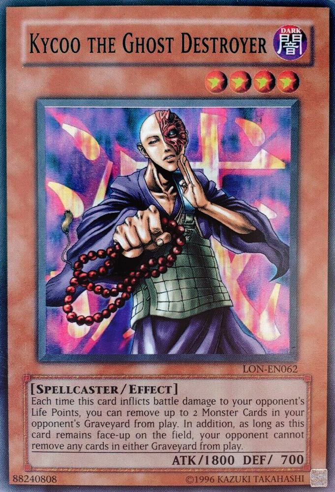 Kycoo the Ghost Destroyer LON-EN062 card from Labyrinth of Nightmare (Worldwide English)