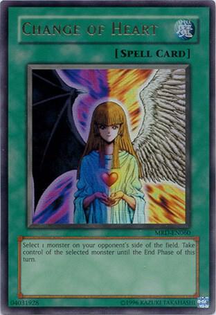 Change of Heart MRD-EN060 card from Metal Raiders (Worldwide English)