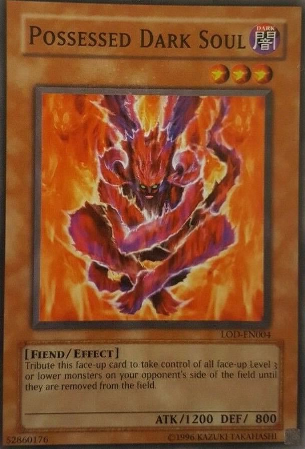 Possessed Dark Soul LOD-EN004 card from Legacy of Darkness (Worldwide English)