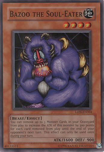 Bazoo the Soul-Eater LON-EN064 card from Labyrinth of Nightmare (Worldwide English)