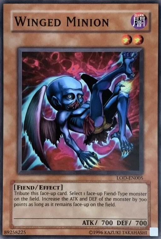Winged Minion LOD-EN005 card from Legacy of Darkness (Worldwide English)