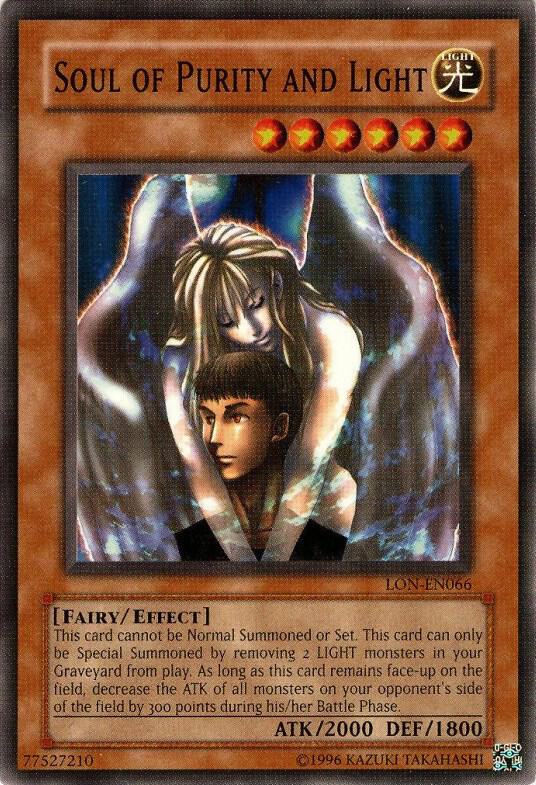 Soul of Purity and Light LON-EN066 card from Labyrinth of Nightmare (Worldwide English)