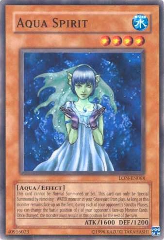 Aqua Spirit LON-EN068 card from Labyrinth of Nightmare (Worldwide English)