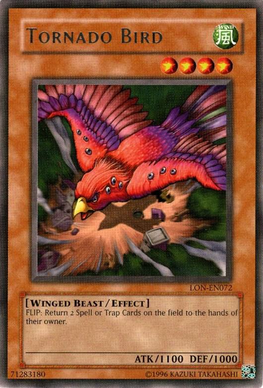 Tornado Bird LON-EN072 card from Labyrinth of Nightmare (Worldwide English)