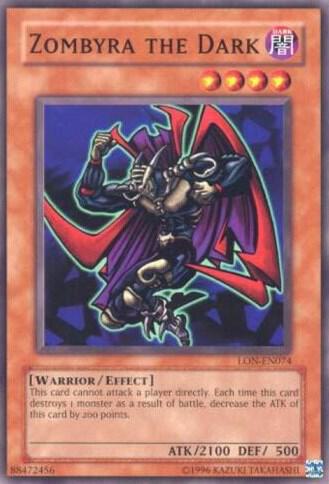 Zombyra the Dark LON-EN074 card from Labyrinth of Nightmare (Worldwide English)