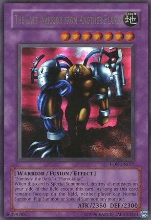 The Last Warrior from Another Planet LON-EN077 card from Labyrinth of Nightmare (Worldwide English)
