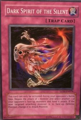 Dark Spirit of the Silent LON-EN079 card from Labyrinth of Nightmare (Worldwide English)