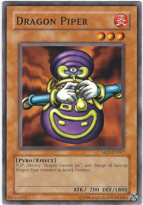 Dragon Piper MRD-EN067 card from Metal Raiders (Worldwide English)