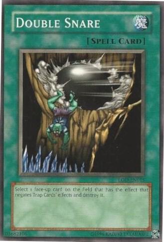 Double Snare LOD-EN015 card from Legacy of Darkness (Worldwide English)