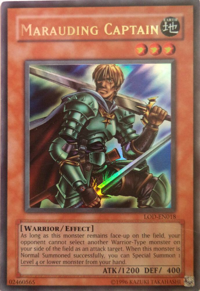 Marauding Captain LOD-EN018 card from Legacy of Darkness (Worldwide English)