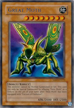 Great Moth MRD-EN070 card from Metal Raiders (Worldwide English)