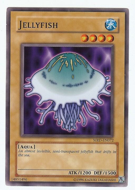 Jellyfish MRD-EN072 card from Metal Raiders (Worldwide English)
