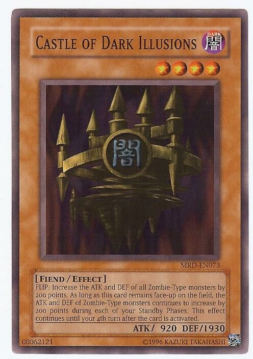Castle of Dark Illusions MRD-EN073 card from Metal Raiders (Worldwide English)