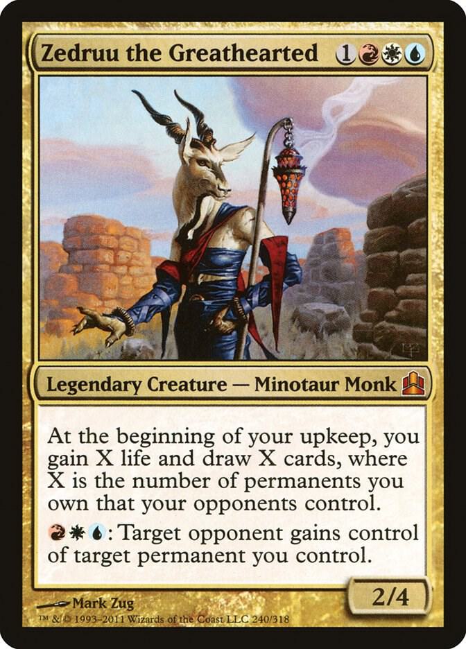 Zedruu the Greathearted 240 card from Commander