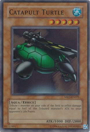Catapult Turtle MRD-EN075 card from Metal Raiders (Worldwide English)