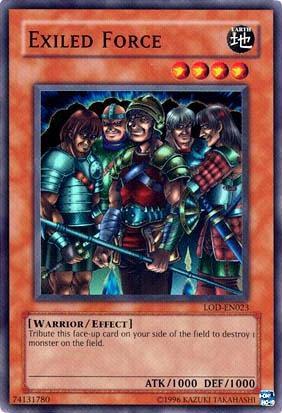 Exiled Force LOD-EN023 card from Legacy of Darkness (Worldwide English)