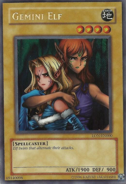 Gemini Elf LON-EN000 card from Labyrinth of Nightmare (Worldwide English)