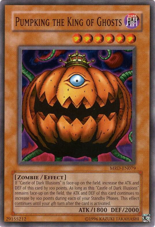 Pumpking the King of Ghosts MRD-EN079 card from Metal Raiders (Worldwide English)