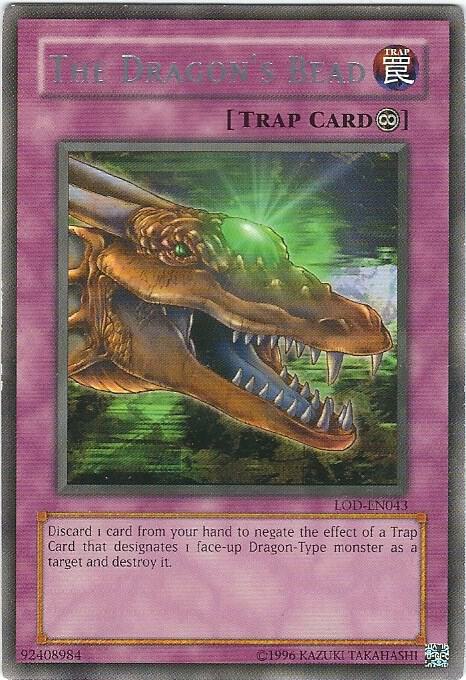 The Dragon's Bead LOD-EN043 card from Legacy of Darkness (Worldwide English)