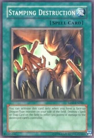 Stamping Destruction LOD-EN046 card from Legacy of Darkness (Worldwide English)