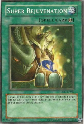 Super Rejuvenation LOD-EN047 card from Legacy of Darkness (Worldwide English)