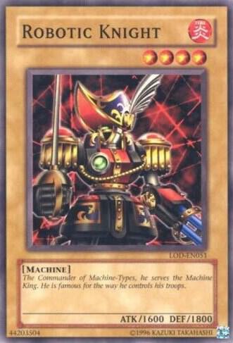 Robotic Knight LOD-EN051 card from Legacy of Darkness (Worldwide English)