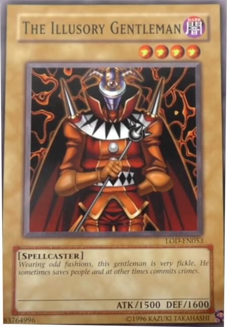 The Illusory Gentleman LOD-EN053 card from Legacy of Darkness (Worldwide English)