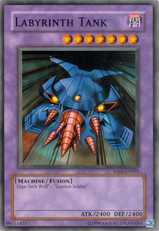Labyrinth Tank MRD-EN091 card from Metal Raiders (Worldwide English)