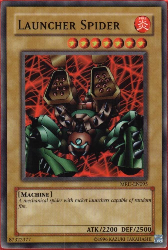 Launcher Spider MRD-EN095 card from Metal Raiders (Worldwide English)
