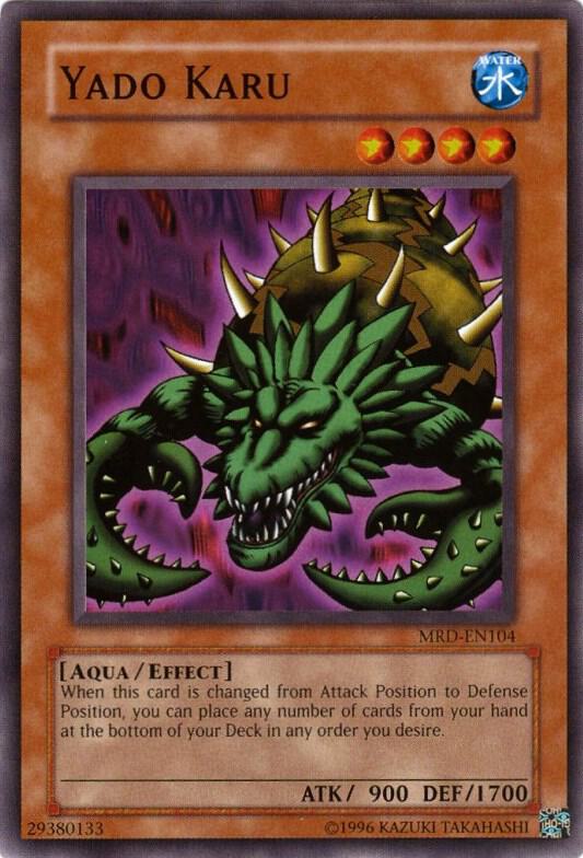 Yado Karu MRD-EN104 card from Metal Raiders (Worldwide English)