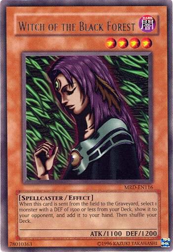 Witch of the Black Forest MRD-EN116 card from Metal Raiders (Worldwide English)