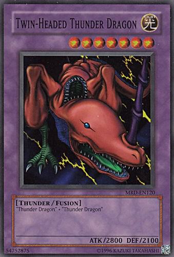 Twin-Headed Thunder Dragon MRD-EN120 card from Metal Raiders (Worldwide English)
