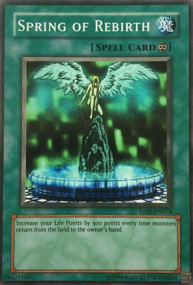 Spring of Rebirth LOD-EN076 card from Legacy of Darkness (Worldwide English)