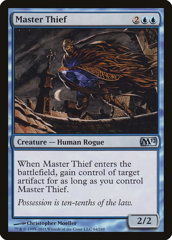 Master Thief 64 card from Magic 2012 (M12)