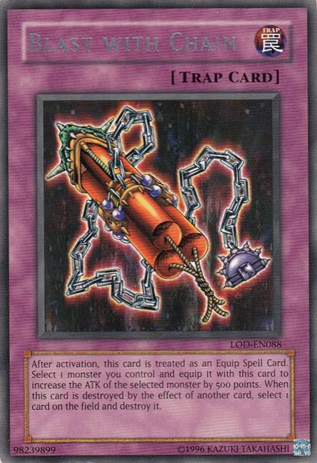 Blast with Chain LOD-EN088 card from Legacy of Darkness (Worldwide English)