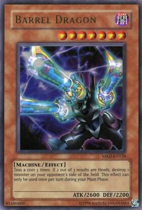 Barrel Dragon MRD-EN126 card from Metal Raiders (Worldwide English)